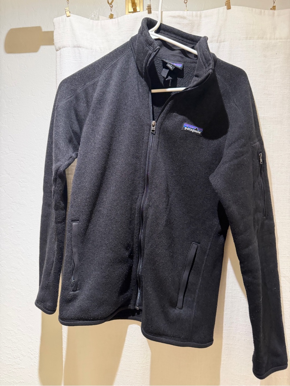 Patagonia Zip Up Jacket (Black) (Women’s Small)